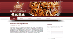 Desktop Screenshot of hungsnoodle.com